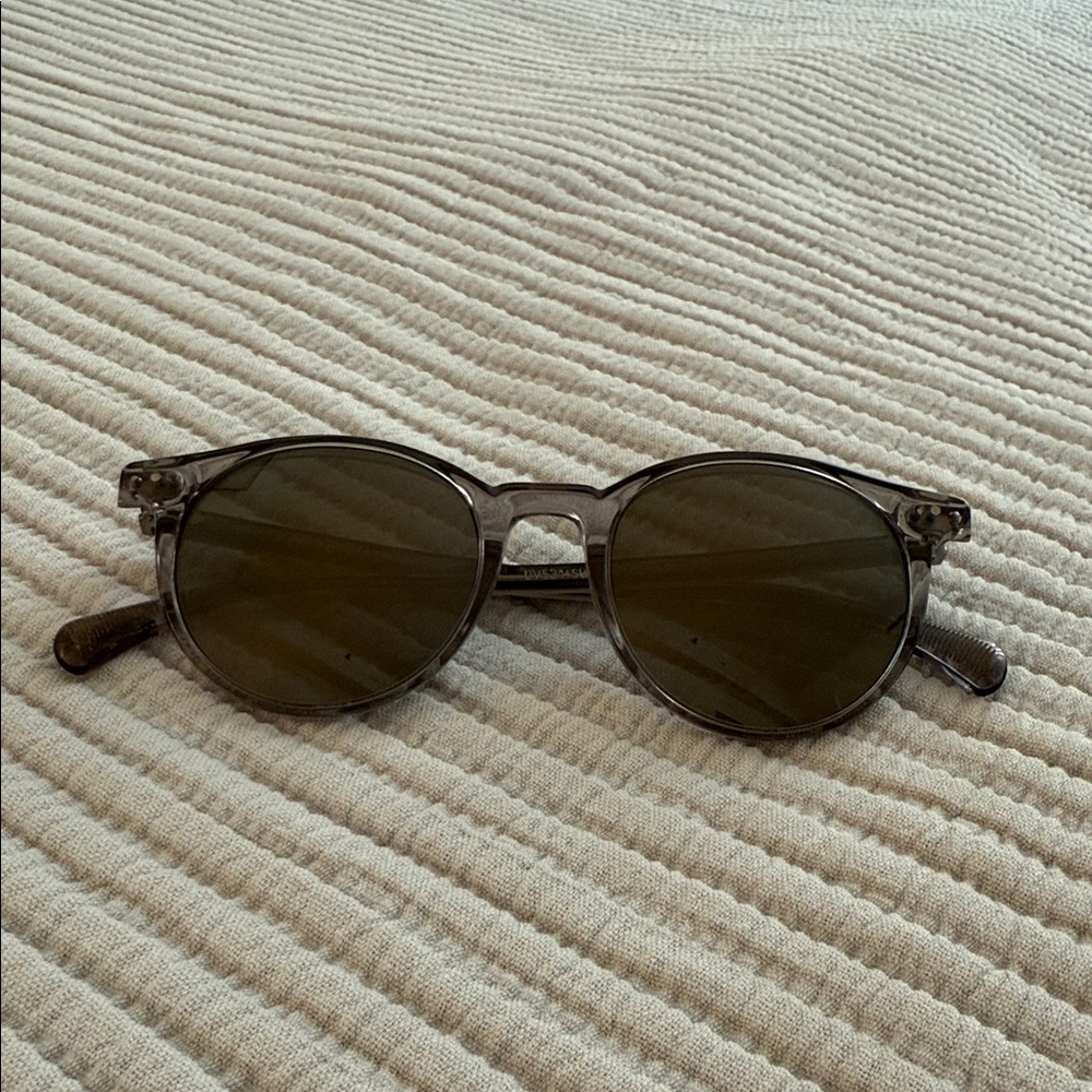 Oliver Peoples Dark Gray Sunglasses